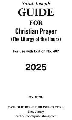 Picture of Christian Prayer Guide for 2025 (Large Type)