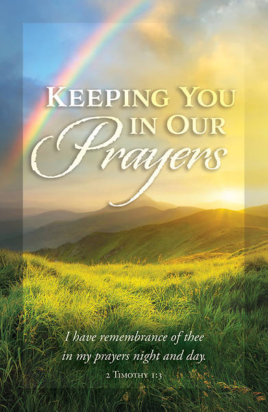 Picture of Keeping You in Our Prayers Postcard