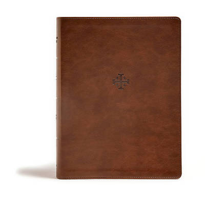 Picture of CSB Life Connections Study Bible, Brown Leathertouch