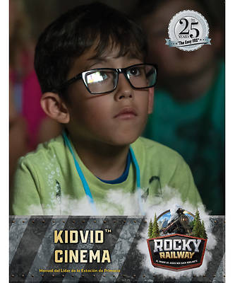 Picture of Vacation Bible School VBS 2021 Rocky Railway Kidvid Cinema Leader Manual (Spanish for Bilingual Edition)