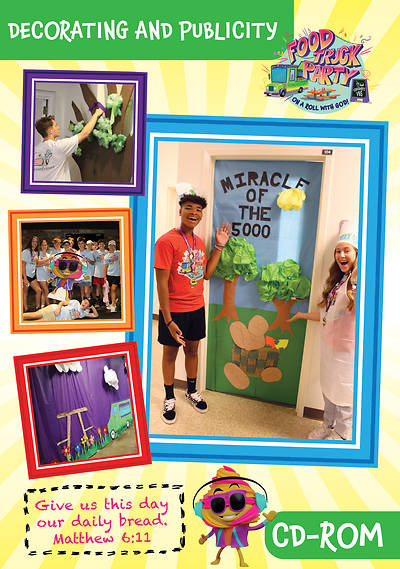 Picture of Vacation Bible School (VBS) Food Truck Party Decorating and Publicity CD-ROM