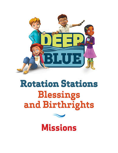 Picture of Deep Blue Rotation Stations: Blessings and Birthrights - Missiona Station Download