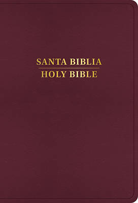 Picture of Rvr 1960/KJV Biblia Bilingüe Letra Grande, Borgoña Imitación Piel (2024 Ed.)