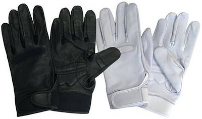 Picture of UltimaGlove Leather Handbell Gloves - Black, Medium