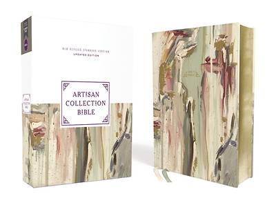 Picture of NRSVue, Artisan Collection Bible, Leathersoft, Multi-Color/Cream, Comfort Print