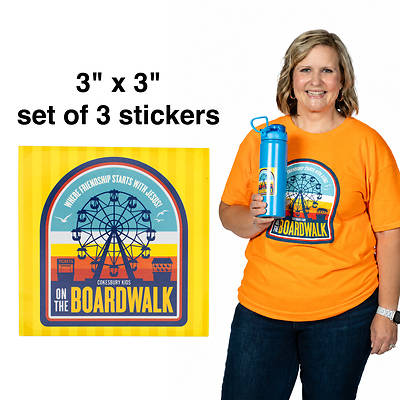 VBS 2027 On the Boardwalk Collectible Decal (Pkg of 3)