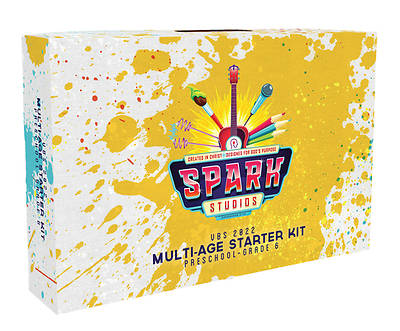 Picture of Vacation Bible School VBS 2022 Spark Studios Created in Christ: Designed For God's Purpose Multi-Age Starter Kit Preschool - 6th Grade