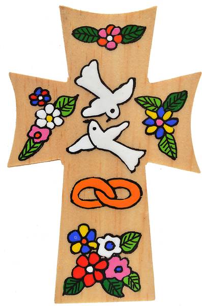 Picture of Wedding Cross 5"