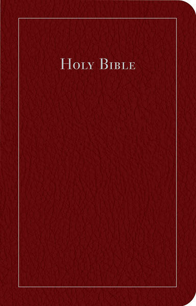 Picture of CEB Common English Bible Thinline, Bonded Leather Burgundy