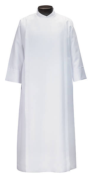 Women's Wrap Around Style Alb with Double Pleat Front