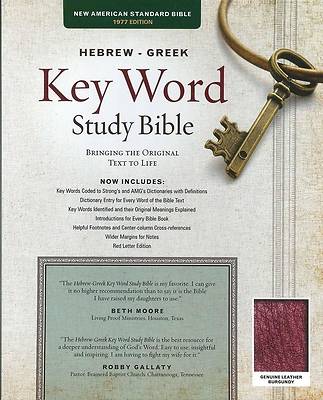 Picture of Hebrew-Greek Key Word Study Bible-NASB