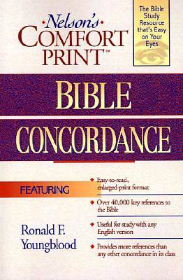 Picture of Nelson's Comfort Print Bible Concordance
