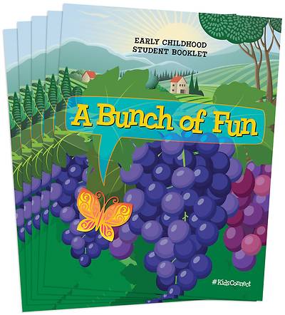 Vacation Bible School VBS 2026 #KidsConnect A Bunch of Fun (Early Childhood Ages 4-5 student booklet) 5-Pack