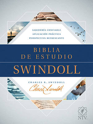 Picture of Biblia de Estudio Swindoll Ntv (Sentipiel, Negro)