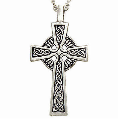 Picture of Celtic Small Cross Pendant with Chain