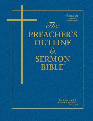 Picture of The Preacher's Outline & Sermon Bible: Ecclesiastes & Song of Solomon