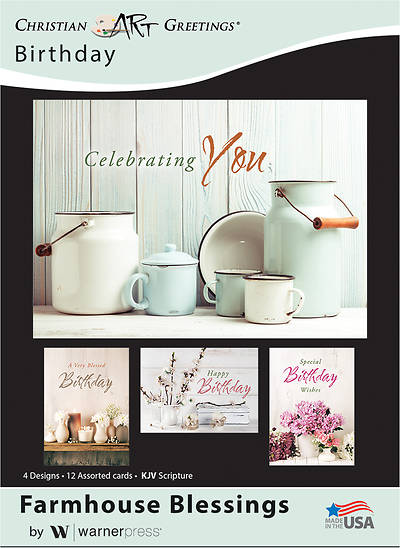 Picture of Farmhouse Blessings Birthday Boxed Cards