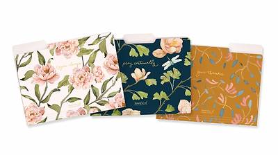 Picture of Gracelaced File Folders, 9 Count, 3 Each of 3 Designs, Rejoice, Pray, Give