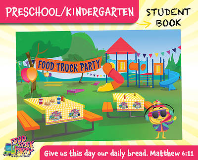 Picture of Vacation Bible School (VBS) Food Truck Party Preschool/Kindergarten Student Book (Pkg of 6)
