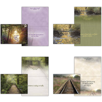 Picture of Peaceful Paths Thinking of You Boxed Cards - Box of 12