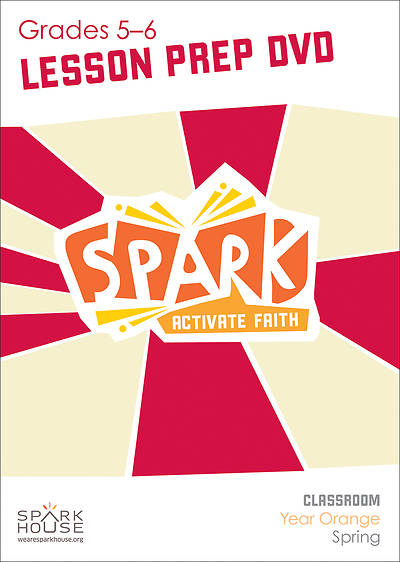 Picture of Spark Classroom Grades 5-6 Preparation DVD Year Orange Spring