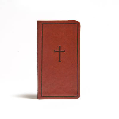 Picture of CSB Single-Column Pocket New Testament, Brown Leathertouch