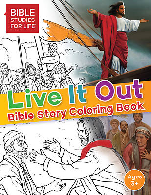 Picture of Live It Out Bible Story Coloring Book