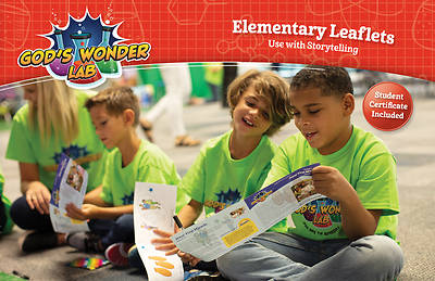 Picture of Vacation Bible School VBS 2022 God's Wonder Lab Elementary Leaflets