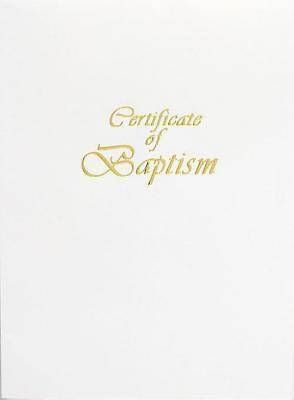 Picture of Contemporary Steel-Engraved Adult/Youth Baptism Certificate (Pkg of 3)