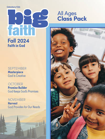 Picture of Cokesbury Kids Big Faith Fall 2024 All Ages Class Pack