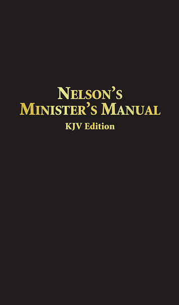 Picture of Nelson's Minister's Manual KJV