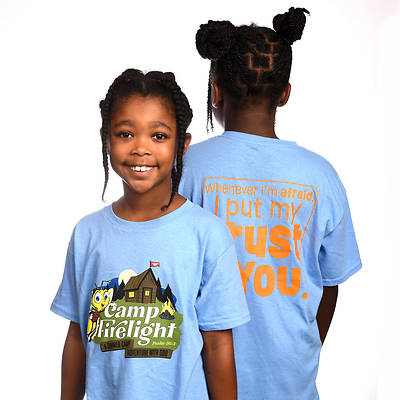 Picture of Vacation Bible School (VBS) 2024 Camp Firelight Child T-Shirt Size Extra Small