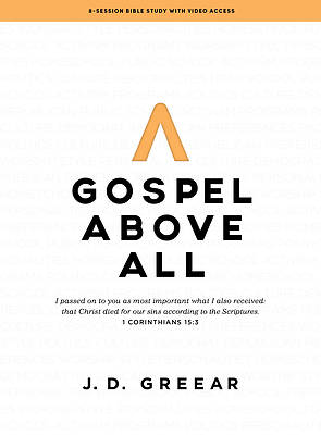 Picture of Gospel Above All - Bible Study Book with Video Access