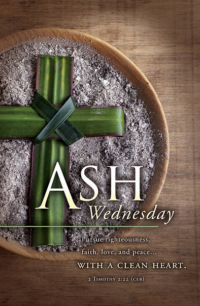 Picture of Ash Wednesday Regular Size Bulletin