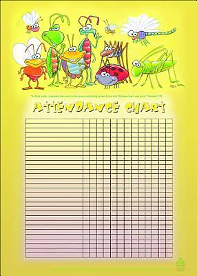 Picture of Bugs Attendance Chart