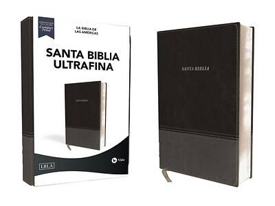 Picture of Lbla Santa Biblia Ultrafina, Leathersoft, Negro