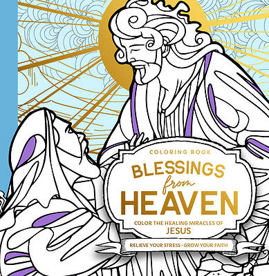 Picture of Blessings from Heaven Adult Coloring Book