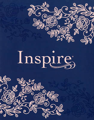 Picture of Inspire Bible NLT (Hardcover Leatherlike, Navy)