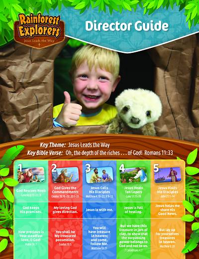 Picture of Vacation Bible School VBS 2021 Rainforest Explorers Director Guide