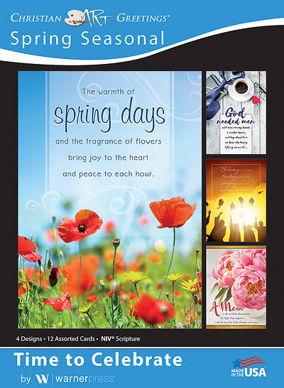 Picture of Time to Celebrate Spring Assorted Boxed Cards (Box of 12)