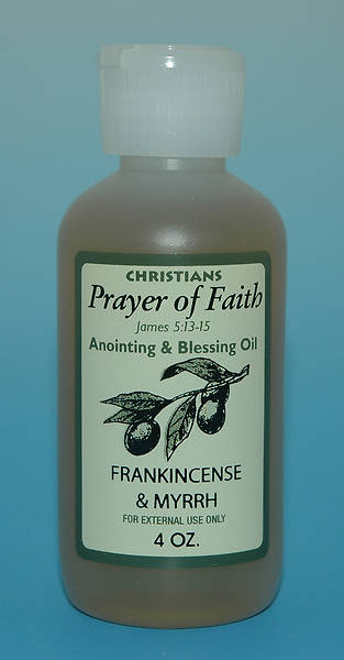 Picture of Frankincense and Myrrh Anointing Oil - 4 Oz Bottle