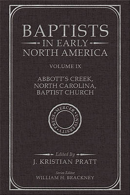 Picture of Baptists in Early North America--Abbott's Creek, North Carolina, Baptist Church