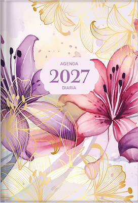 2027 Agenda - Tesoros de Sabiduría - Lirios Y Oro