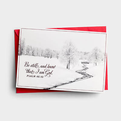 Picture of Be Still And Know Christmas Cards