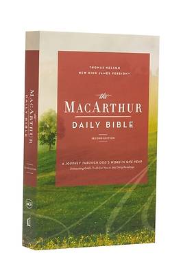 Picture of The Nkjv, MacArthur Daily Bible, 2nd Edition, Paperback, Comfort Print