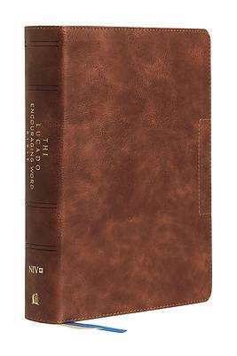 Picture of NIV Lucado Encouraging Word Bible, Brown, Leathersoft, Comfort Print