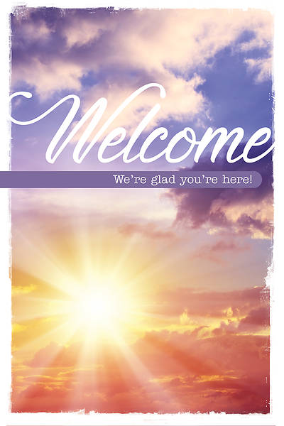 Picture of Welcome We're Glad You're Here Church Folder