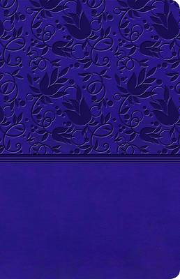 Picture of KJV Ultrathin Reference Bible, Purple Leathertouch, Indexed