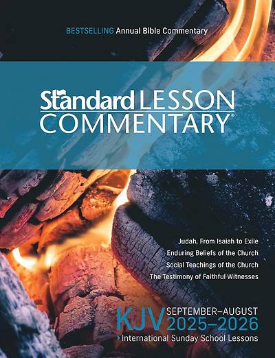 Show details for KJV Standard Lesson Commentary Large Print 2025-2026 Picture of KJV Standard Lesson Commentary Large Print 2025-2026