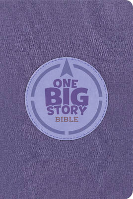 CSB One Big Story Bible, Revised & Updated, Easy-To-Read Optimal Type, Purple Leathertouch